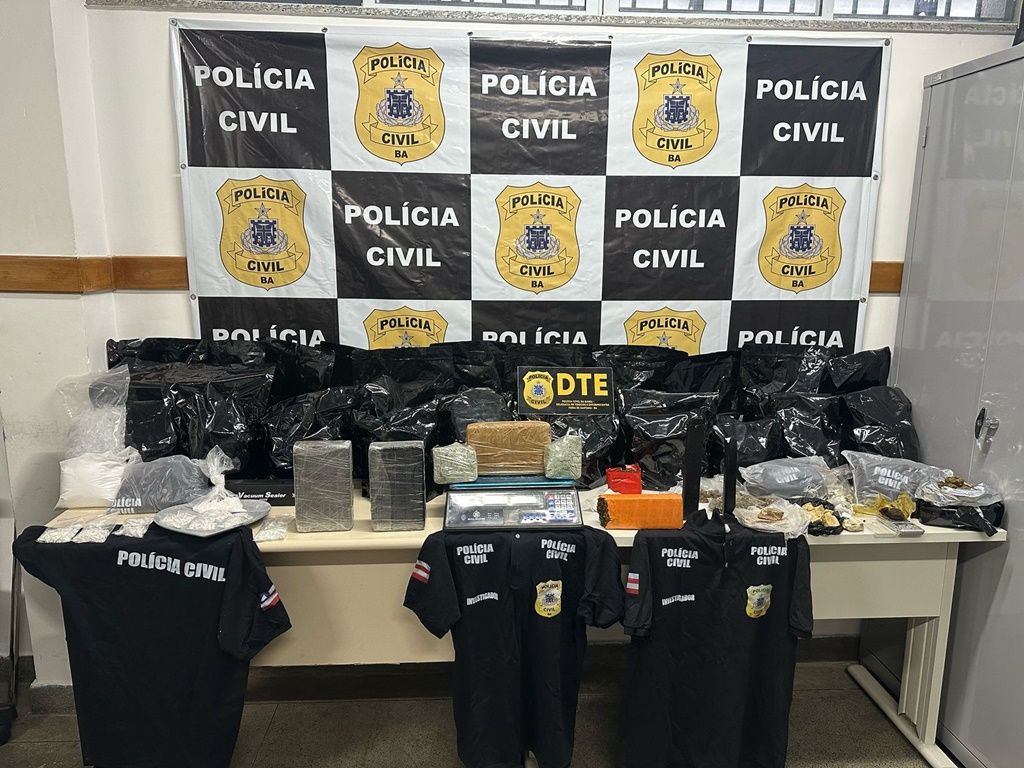 De acordo com a Polícia Civil, as drogas seriam vendidas na Micareta de Feira, que começa neste final de semana. Foto: Divulgação/PC-BA