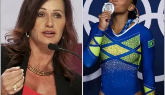 Lenda da ginástica, Nadia Comaneci parabeniza Rebeca Andrade pela prata olímpica; "você fez história"