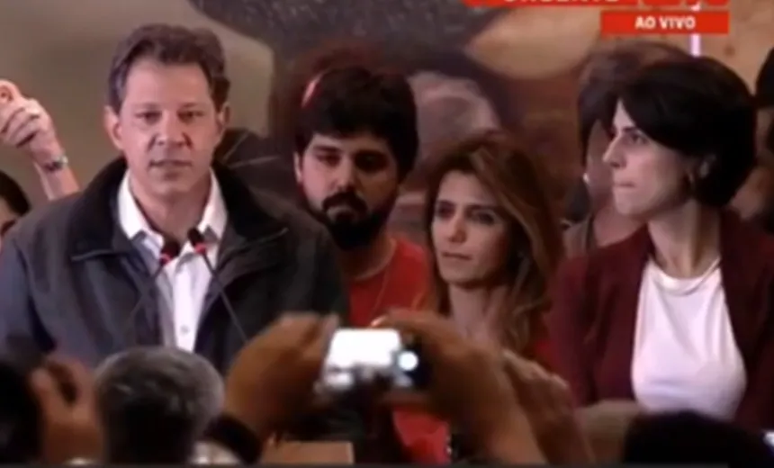 ‘Eleição diferente’, diz Haddad em discurso após definição do segundo turno; veja vídeo