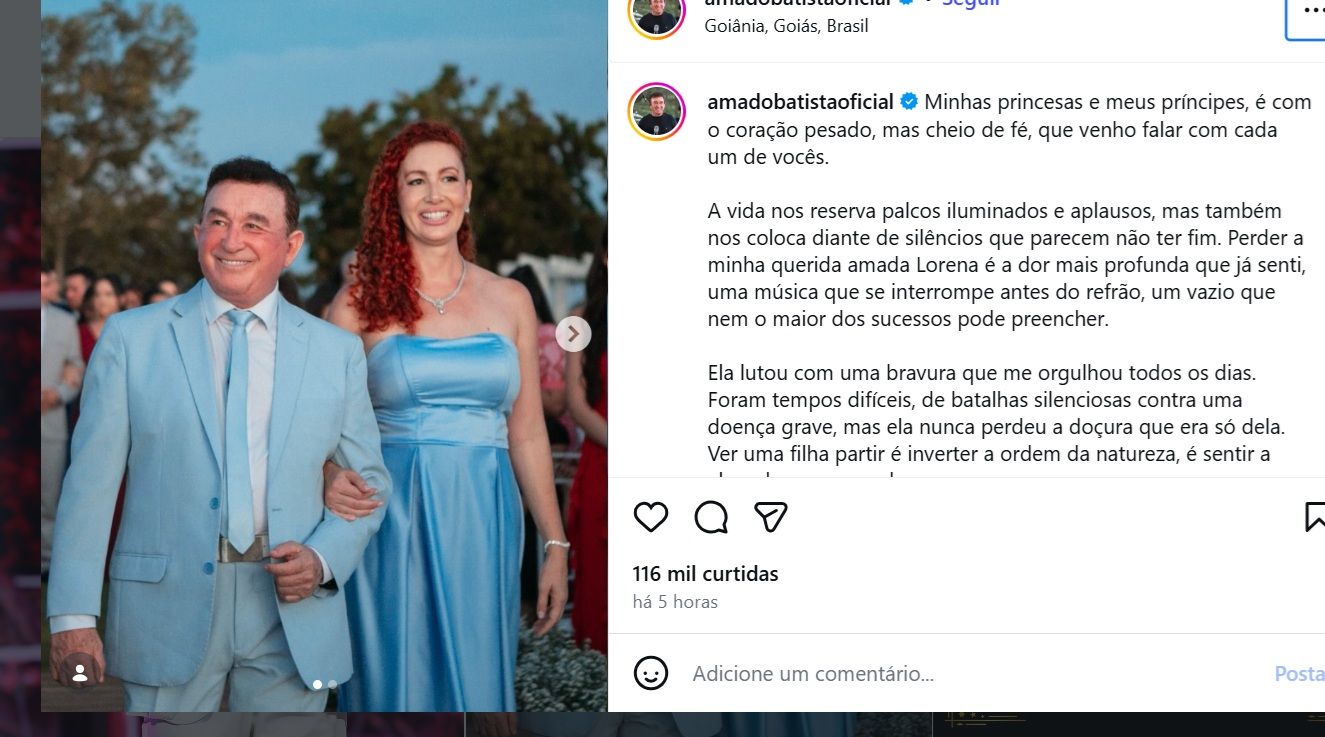 Foto: Reprodu&ccedil;&atilde;o | Instagram