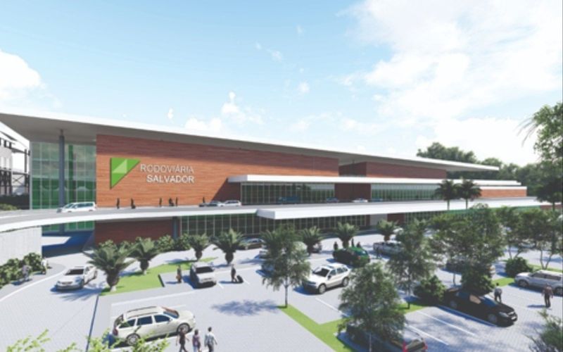 O novo terminal rodovi&aacute;rio fica &agrave;s margens da rodovia BR-324, no bairro de &Aacute;guas Claras. O local contar&aacute; com integra&ccedil;&atilde;o ao sistema de mobilidade da cidade/Foto: Reprodu&ccedil;&atilde;o&nbsp;