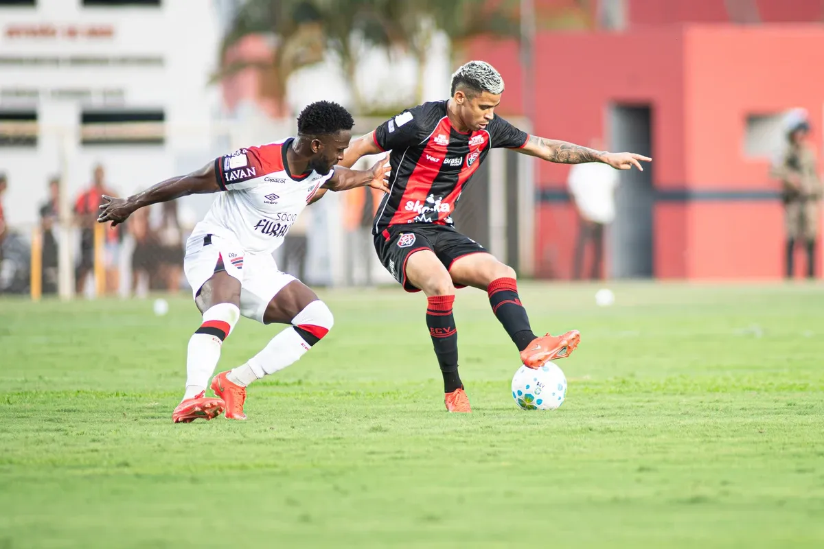 Vitoria 1x1 Athletico-PR. Foto: Victor Ferreira | ECV