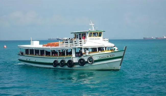 Maré baixa: parada da Travessia Salvador-Mar Grande será hoje das 9 às 11h