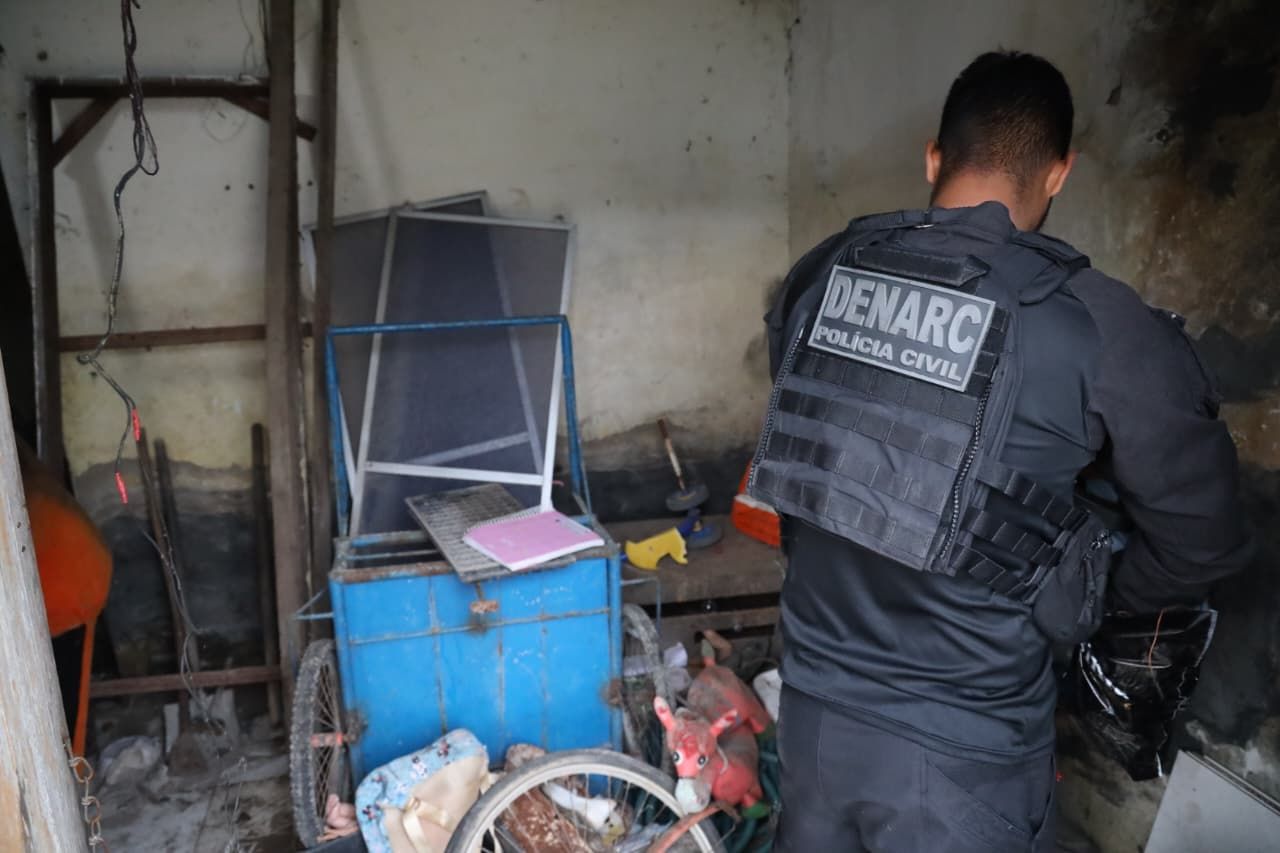Operação contra o tráfico em Feira de Santana