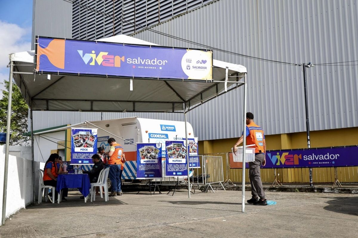 Projeto Viver Salvador nos Bairros. Foto: Bruno Concha/Secom PMS