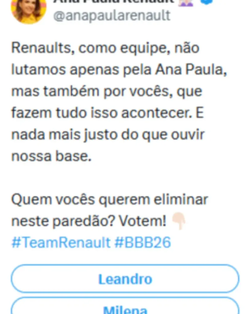Ap&oacute;s a exclus&atilde;o do conte&uacute;do, os administradores passaram a focar a estrat&eacute;gia exclusivamente na elimina&ccedil;&atilde;o de Leandro, &uacute;nico participante fora do grupo &ldquo;Eternos&rdquo;/Foto: Gshow&nbsp;