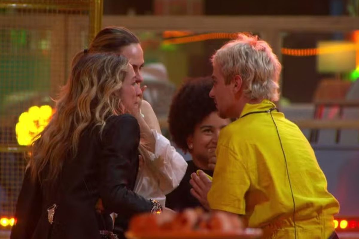Juliano alerta Samira no BBB 26. Foto: Reprodu&ccedil;&atilde;o | TV Globo