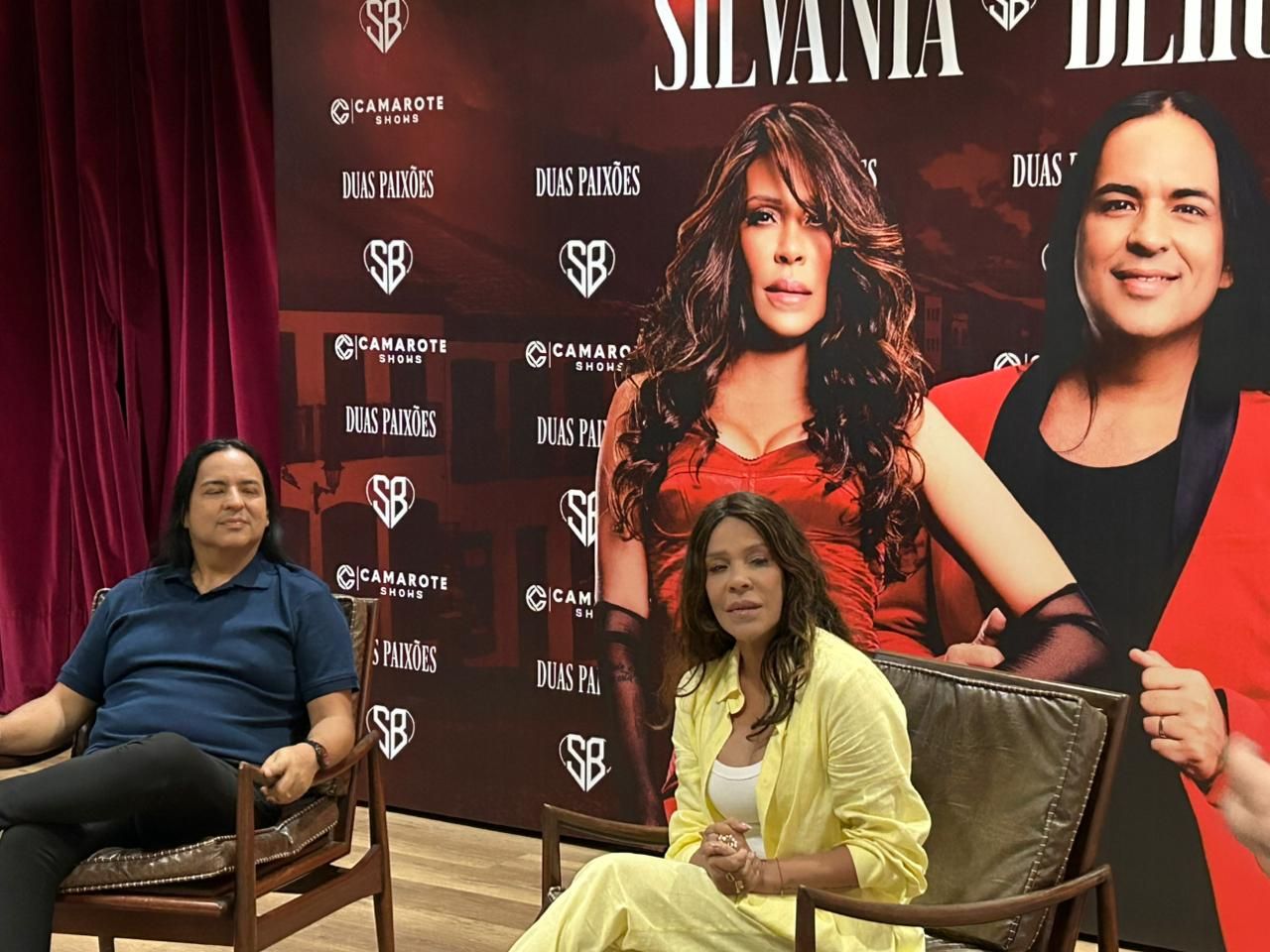 Silvania e Berg gravam DVD no Pelourinho. | Foto: Raíssa Gomes/Aratu On