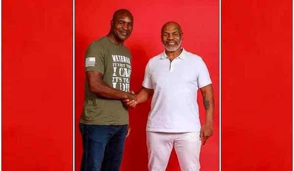 Mike Tyson e Holyfield voltam a se enfrentar em luta beneficente