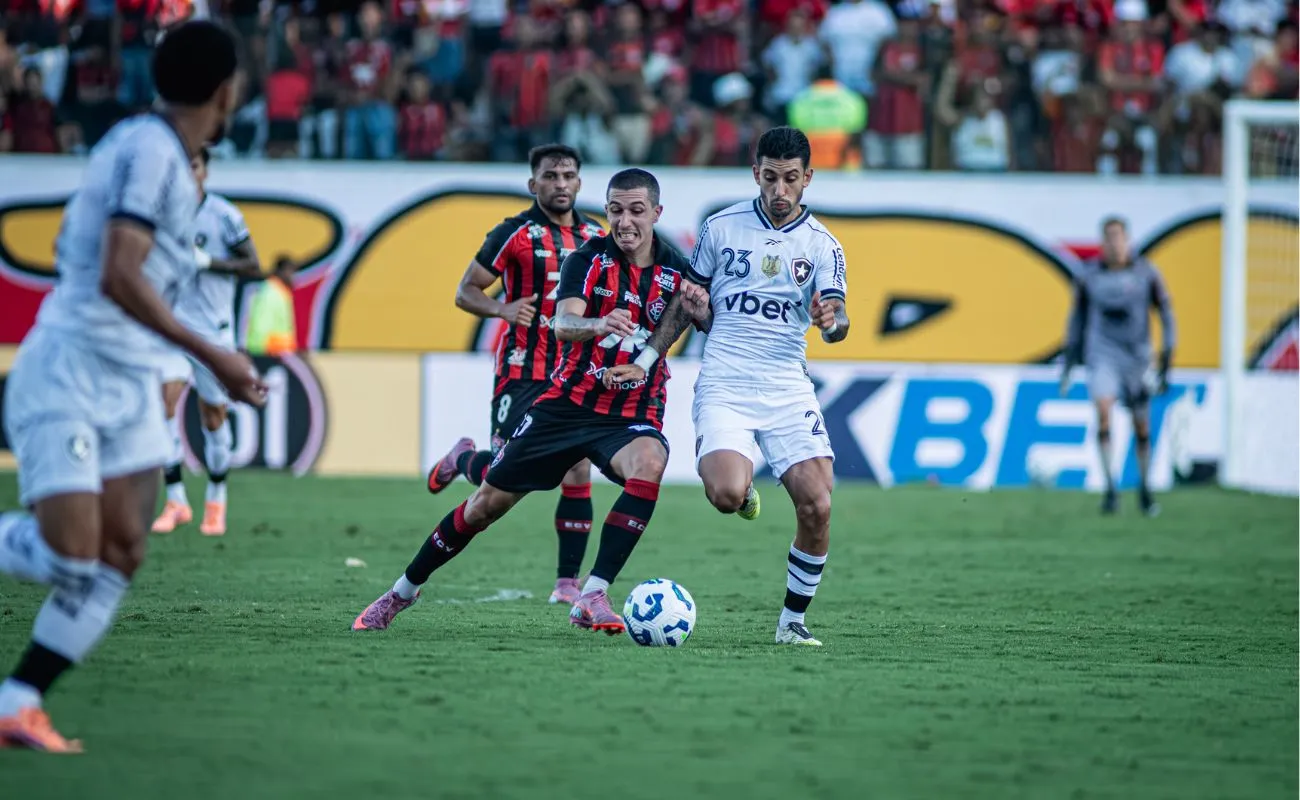 Vitória fica no 0 a 0 com o Botafogo e pode retornar à zona de rebaixamento