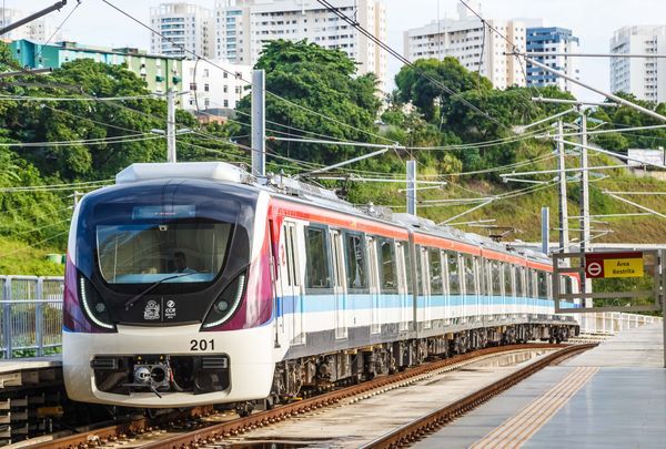 Metrô de Salvador apresenta falhas. Foto: CCR/Divulgação