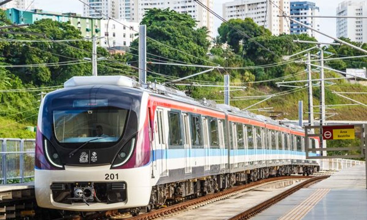 Governo oficializa compra de 10 novos trens para o metr&ocirc; de Salvador. Foto: Divulga&ccedil;&atilde;o | CCR Metr&ocirc;