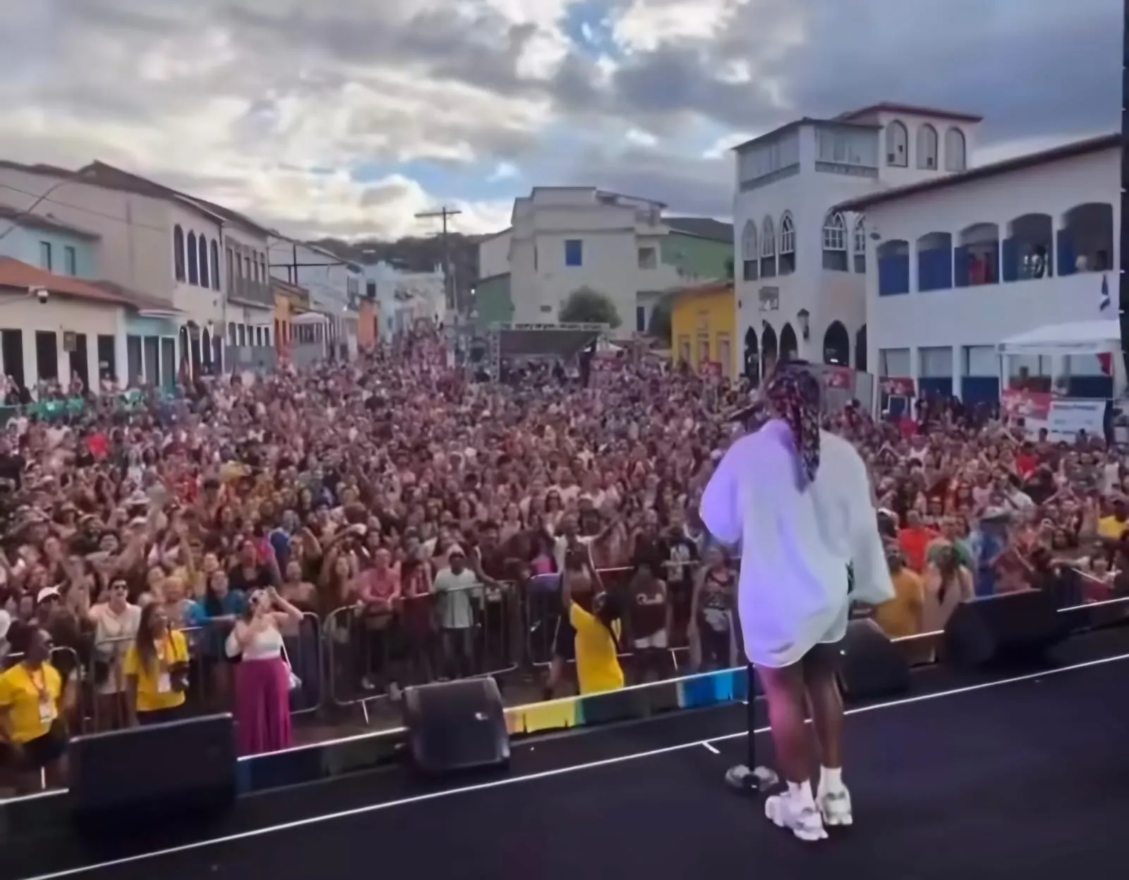 Show De Liniker Na Bahia Passagem De Som Liniker Caju. Foto: Reprodução / Redes sociais