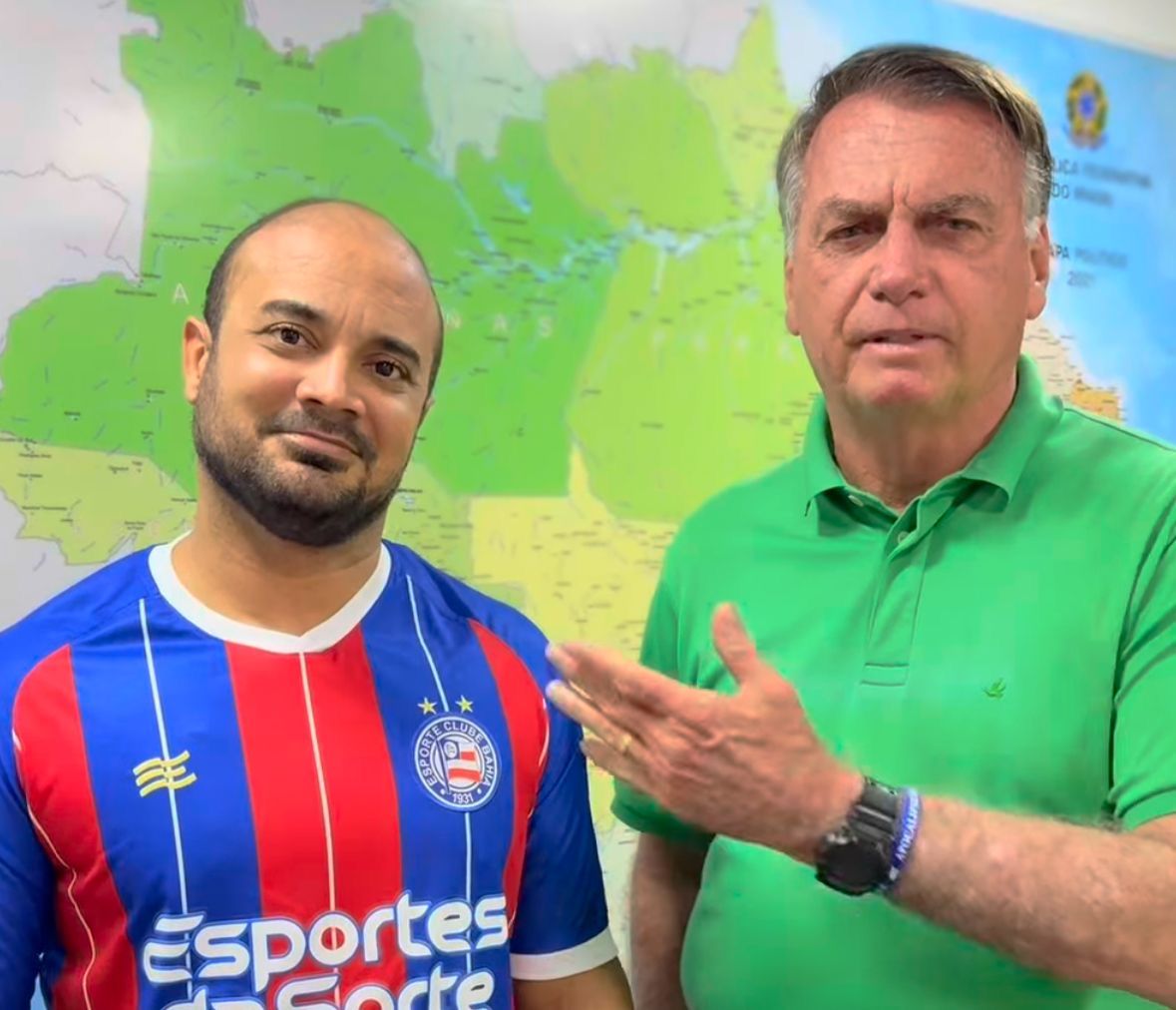 Alden ao lado de Bolsonaro | Foto: Divulgação 