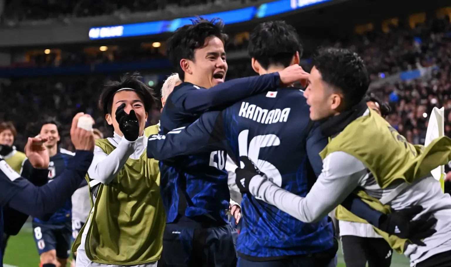 Japão celebra classificação para a Copa do Mundo 2026. Foto: Divulgação/FIFA