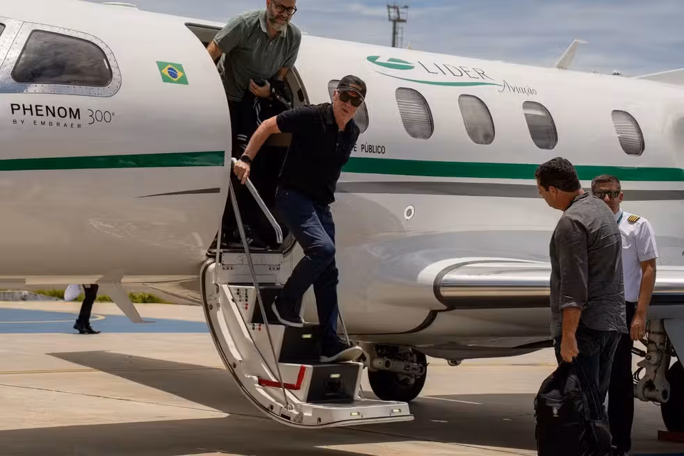Ancelotti No Desembarque Em Salvador  Foto Camila Lobo Divulga&ccedil;&atilde;o
