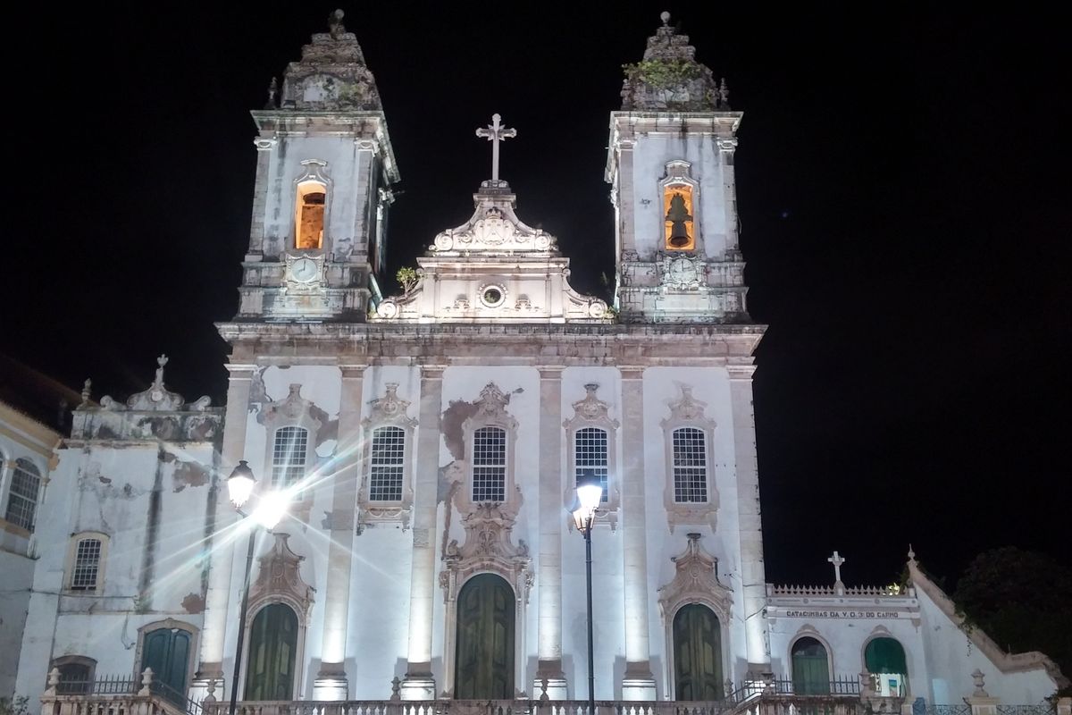 Igreja Da Ordem Terceira Do Carmo, Salvador, Bahia, De Noite3