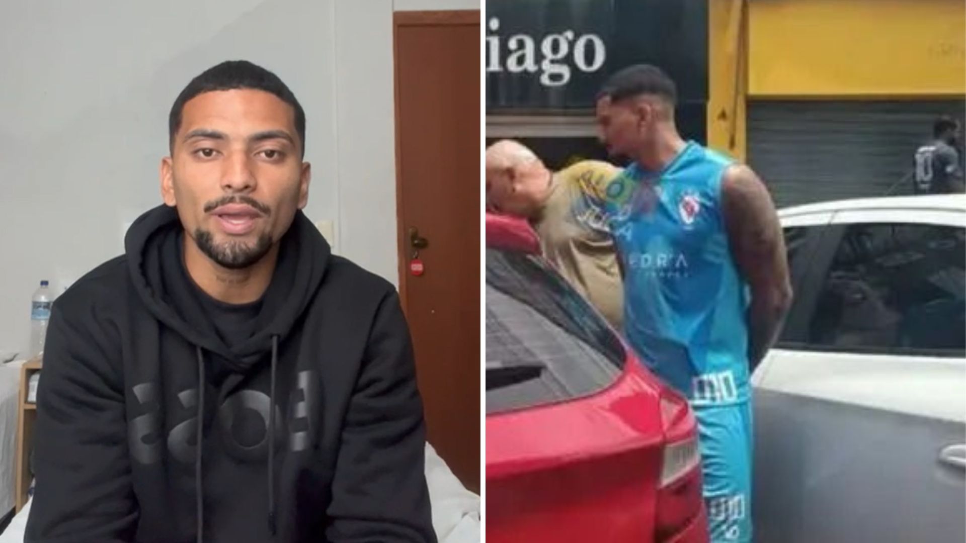 Jogador preso suspeito de estupro em Salvador. Foto: Reprodução