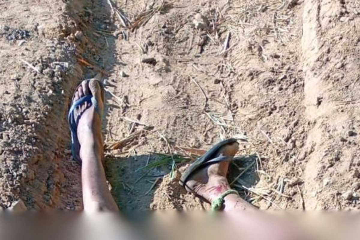 Homem &eacute; encontrado morto com em via p&uacute;blica de Salvador. Foto: Reprodu&ccedil;&atilde;o Redes Sociais 