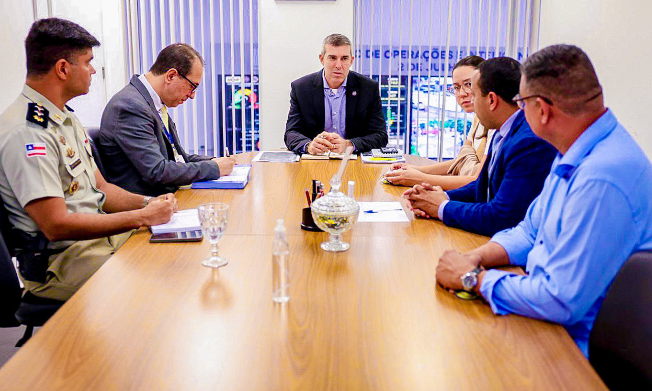 Secretário Marcelo Werner se comprometeu a adotar todas as medidas necessárias para garantir a segurança da parlamentar.Foto: Divulgação | SSP-BA