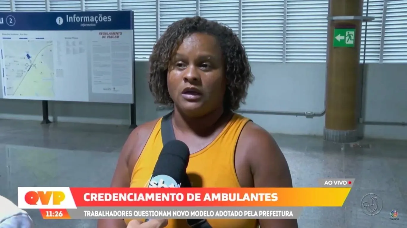 Ambulantes questionam novo modelo de credenciamento usado pela prefeitura