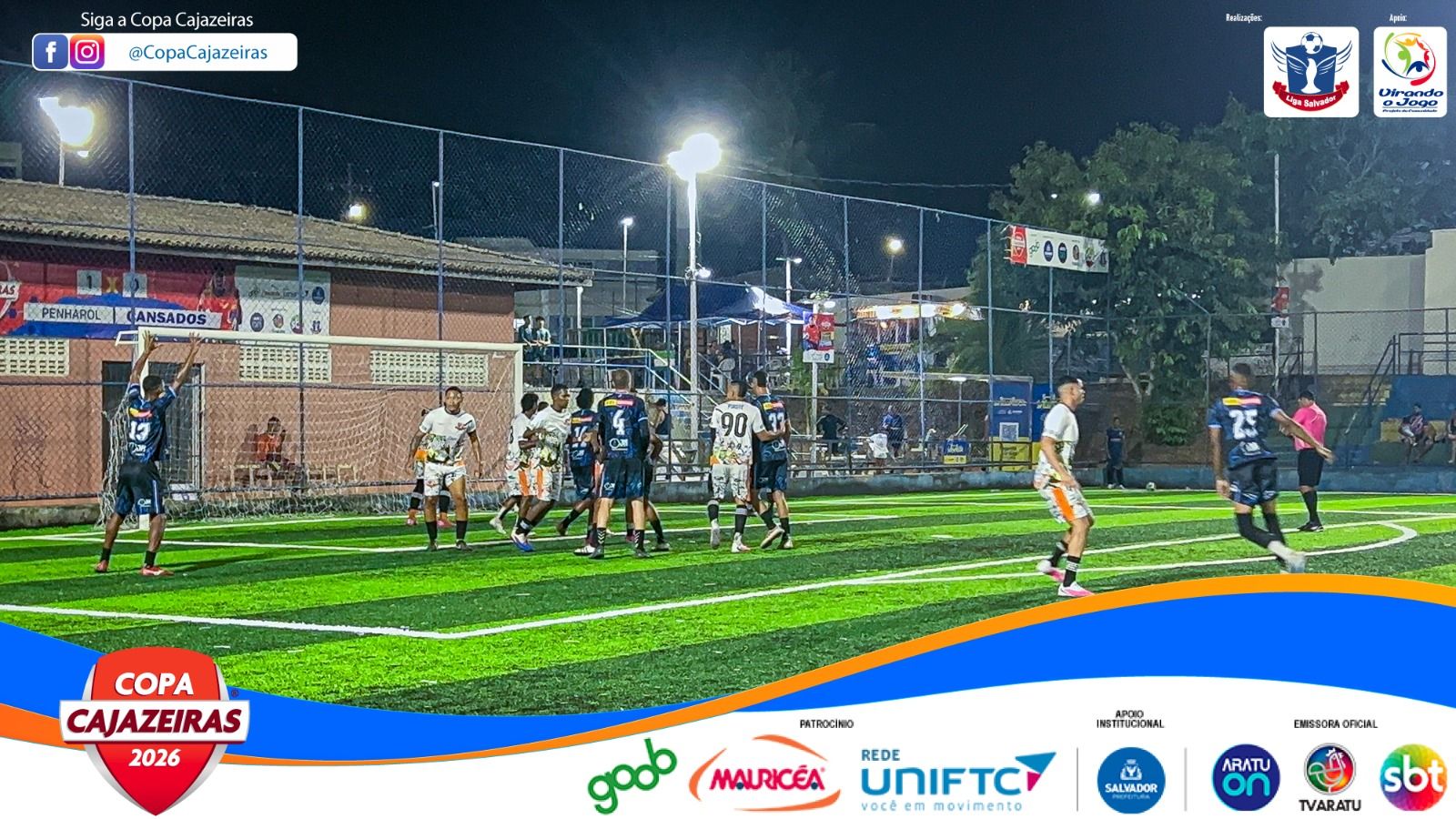 Partida De Futebol Da Copa Cajazeiras 2026 No Campo Da Pronaica, Em Salvador