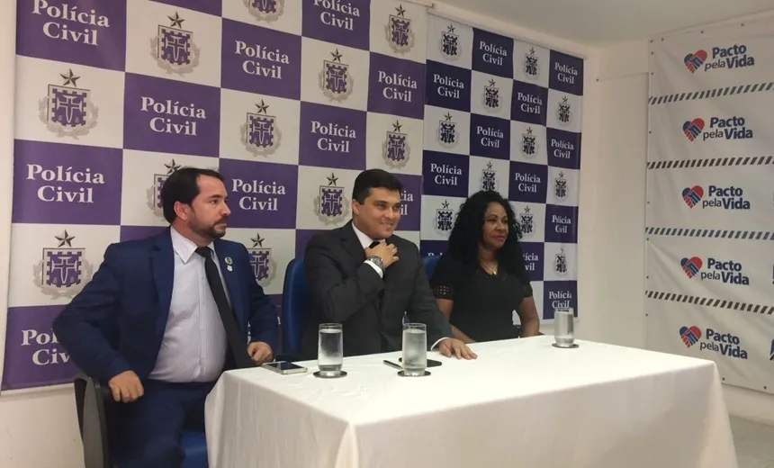 Ao vivo: delegados falam sobre apreensão do suspeito de matar criança em Camaçari