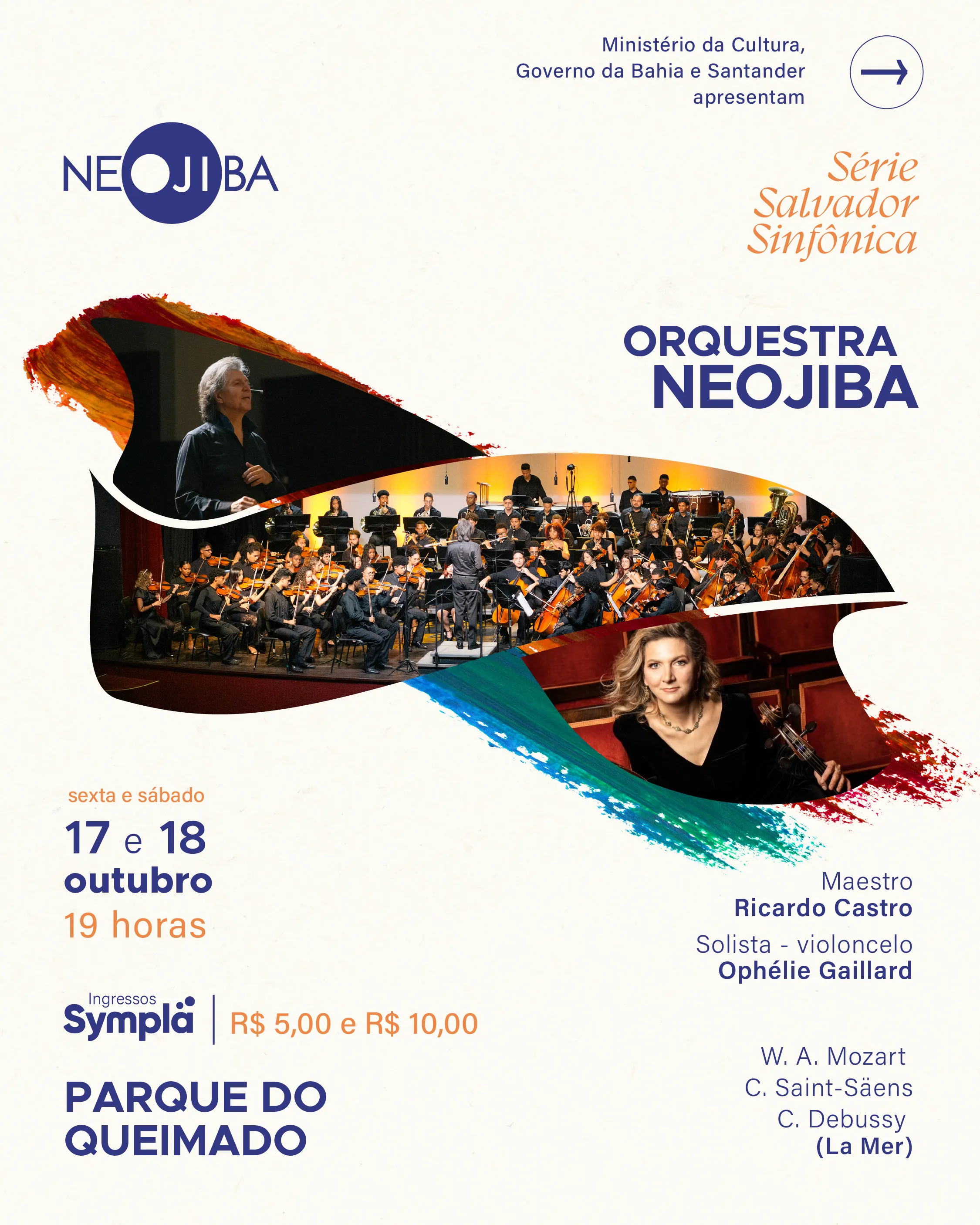 Público já pode reservar ingressos para concertos da Orquestra NEOJIBA