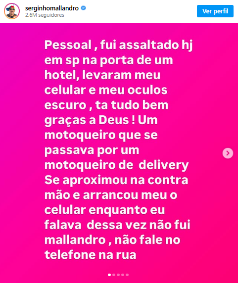 Imagem: Instagram