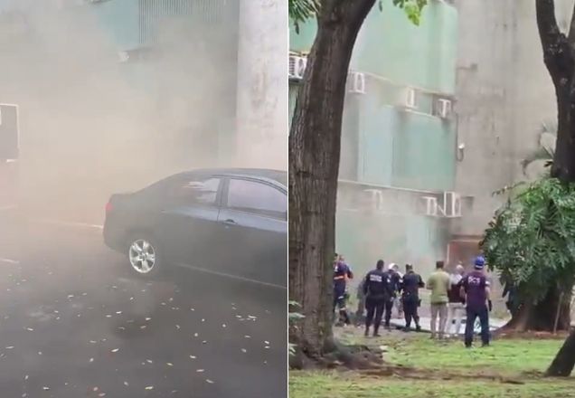 Incêndio No Ministério Da Igualdade Racial, Em Brasília Reprodução