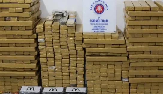 "Mequi" frito: com logo de empresa americana em maconha, homem é preso no interior da Bahia  
