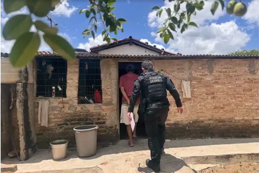 Um vídeo em que o filho ameaça o pai e agride a mãe circulou nas redes sociais antes da prisão. Foto: Divulgação/PC-BA