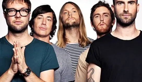 Banda Maroon 5 anuncia dois shows no Brasil;  ingressos têm preços que variam de R$ 160 a R$ 780
