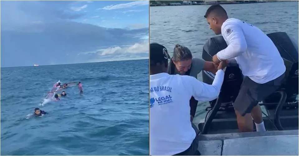 Marinha resgata sete pessoas à deriva na Baía de Todos os Santos; serviço das lanchinhas volta a operar