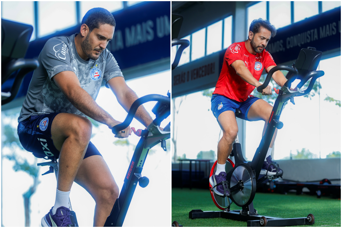 Os jogadores do Bahia se reapresentaram nesta segunda-feira após recesso de 22 dias causado pela Copa do Mundo, com novidades. Foto: Rafael Rodrigues/EC Bahia