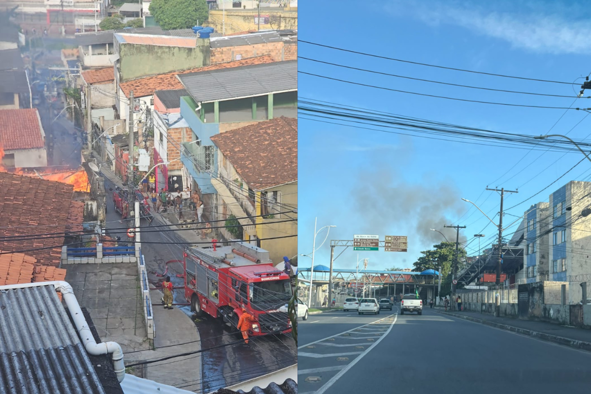 Residencia Pega Fogo No Engenho Velho De Brotas Em Salvador. Foto: Reprodu&ccedil;&atilde;o internet.