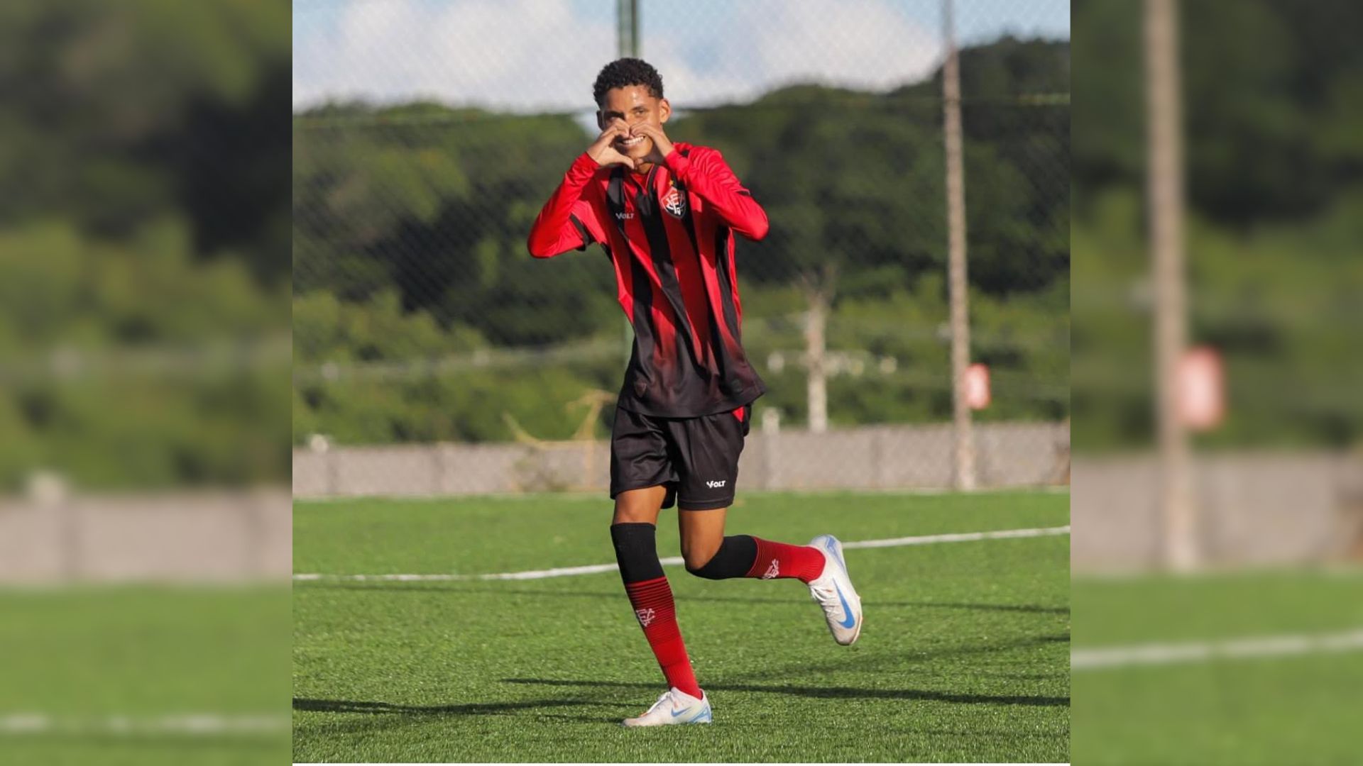 Time sub-15 do Vitória venceu por 14 a 0 o Club Desportivo do Equador nesta quarta-feira (2), na Copa 2 de Julho | Foto: João Damasceno/ECV