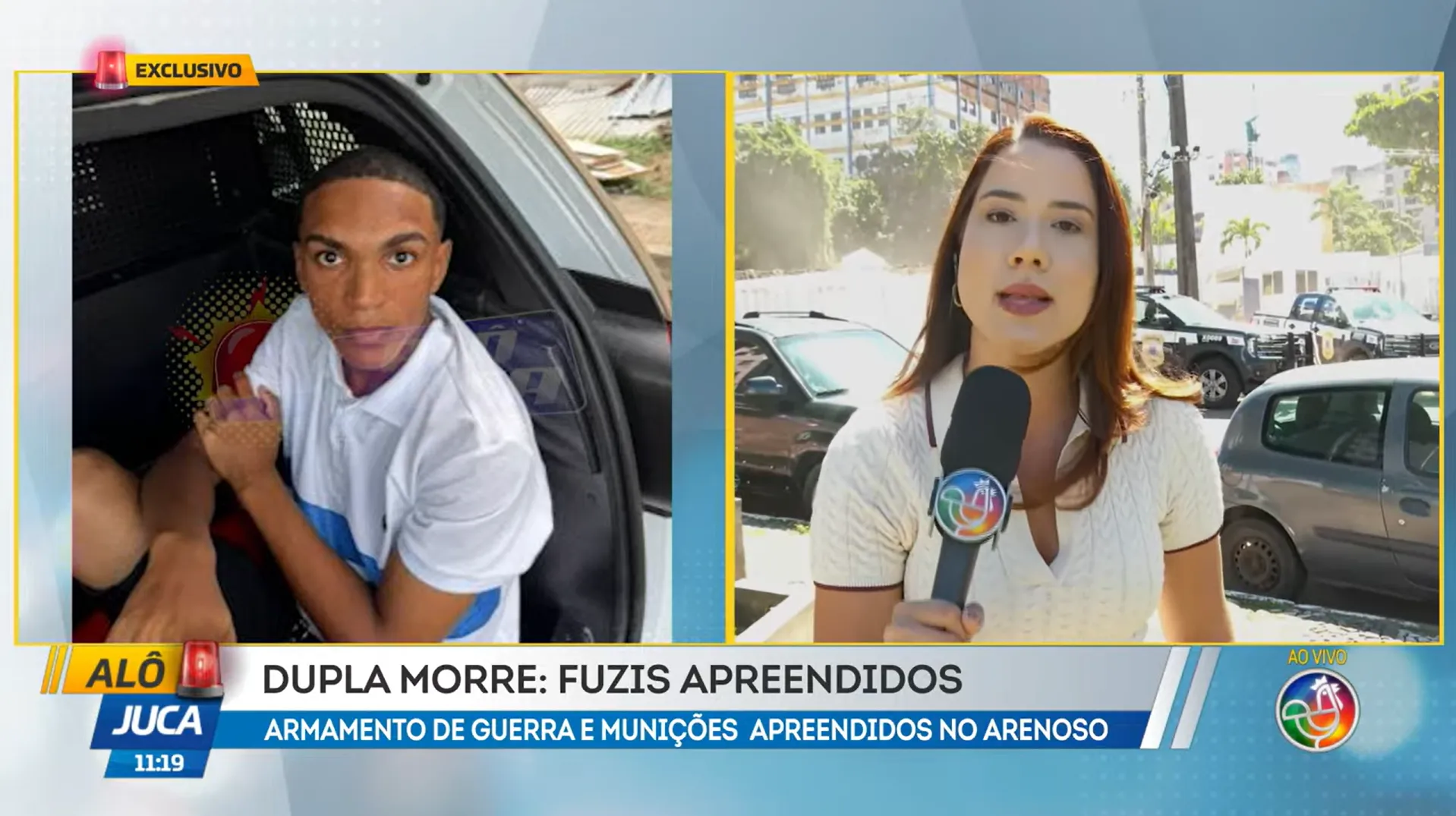 Operação no Arenoso termina com dois mortos e apreensão de fuzis e drogas