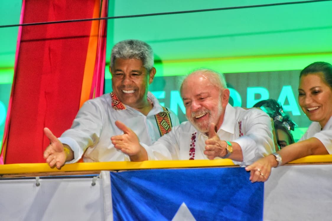 Lula Janja Carnaval Salvador Foto Sandro Honorato Ag Fred Pontes