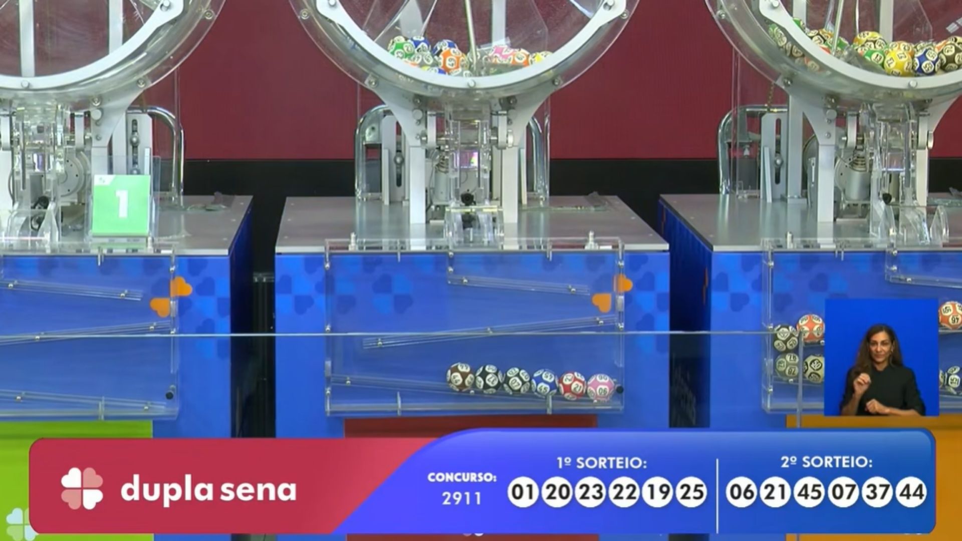 Dupla Sena 2911, 12 de janeiro | Reprodu&ccedil;&atilde;o/YouTube