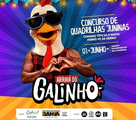 Live especial vai transmitir o Concurso de Quadrilhas do Galinho 2025
