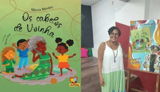 Escritora baiana dá vida a Voinha e une amor pelos livros e pelos netos