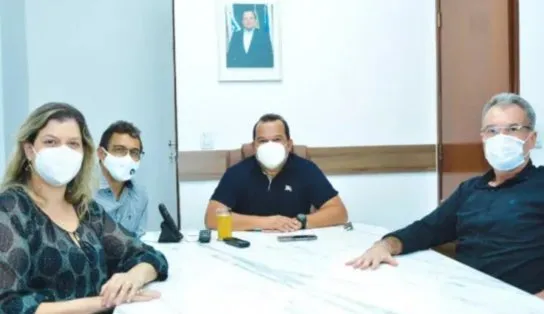 Representantes do setor óptico se reúnem com Geraldo Júnior