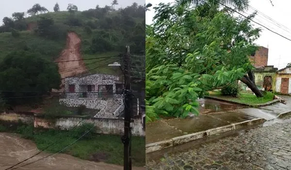 Chuva forte causa alagamentos e deslizamentos de terra em Maragogipe; veja vídeos