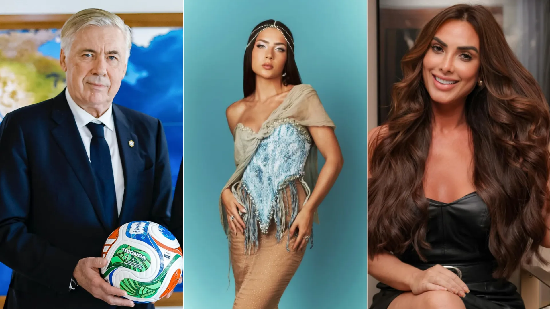 Carlo Ancelotti, Jade Picon e Nicole Bahls estarão no Carnaval de Salvador