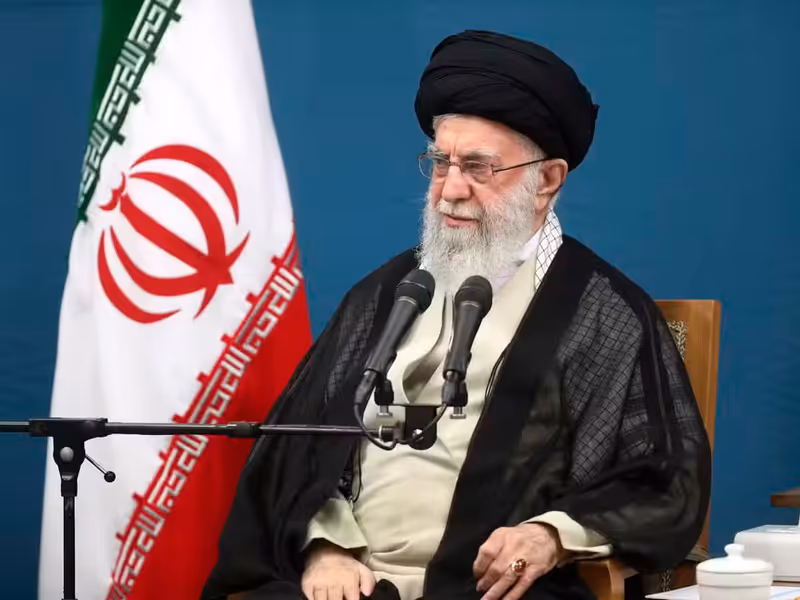 Líder supremo do Irã Aiatolá Ali Khamenei/Foto: Escritório do Líder Supremo do Irã/via AP