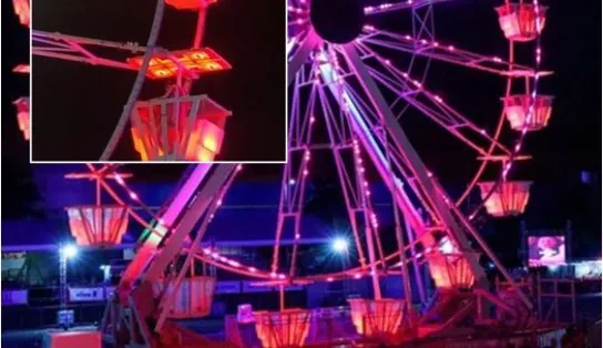 Casal é flagrado fazendo sexo em roda-gigante de festa no Rio; veja o que diz a lei