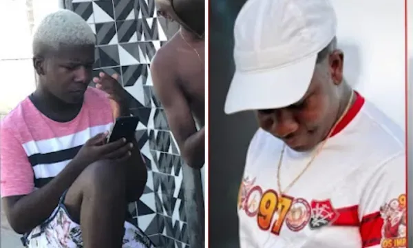 'Tribunal do crime' faz v&iacute;deo 'jogando bola' com cabe&ccedil;a de jovem em Dias d'&Aacute;vila. Foto: Reprodu&ccedil;&atilde;o