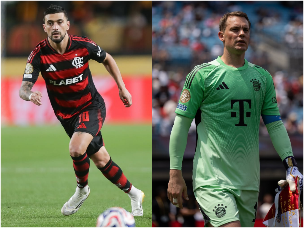 O confronto entre Flamengo e Bayern de Munique, nas oitavas de final do Mundial de Clubes, acontecerá no próximo domingo (29). Foto: Divugação/Flamengo e Bayern de Munique