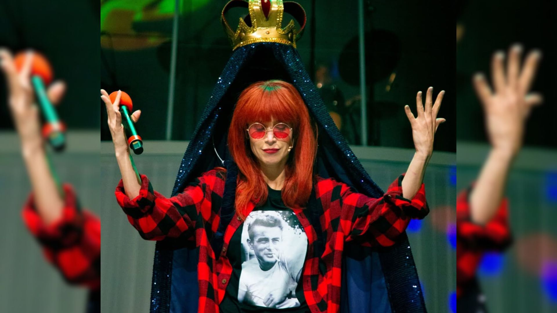 Rita Lee é interpretada por Mel Lisboa | Foto: reprodução/Instagram